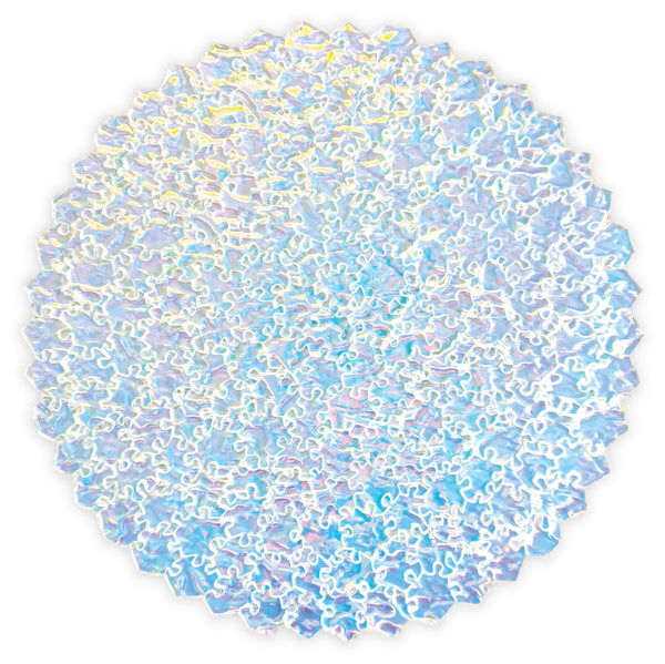The Clearly Impossible Puzzle - Crystal Edition Iridescent Irregular Textured Puzzle